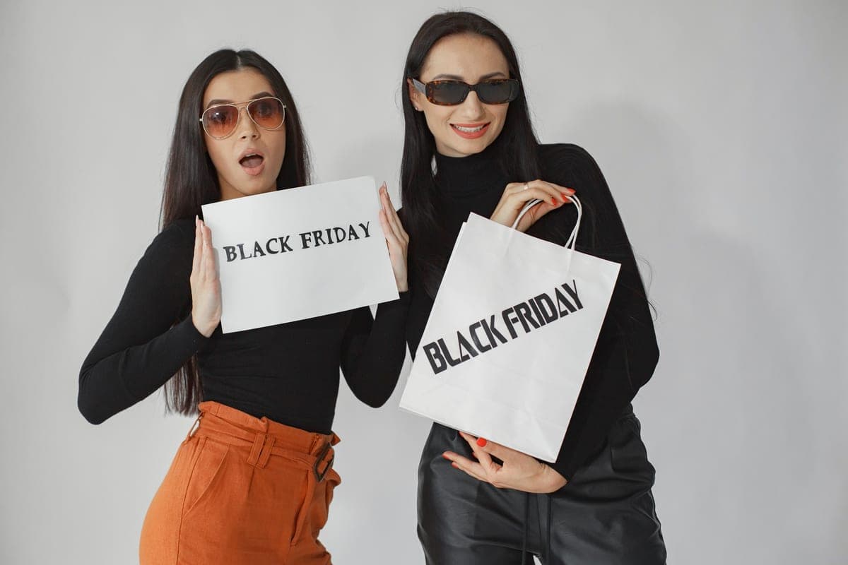Black Friday price tags on stacked games — Steam Autumn Sale dates