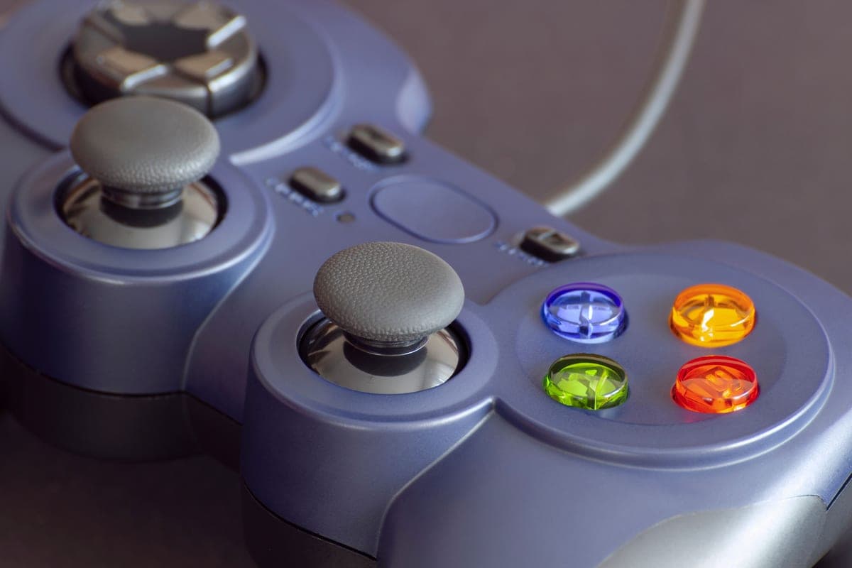 A budget game controller on a desk — best cheap controllers